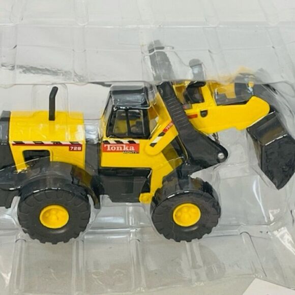 Tonka Mini Mighty 728 Bulldozer Replica Maisto Hasbro 2001 #762898 SIZE 5" New N - Picture 2 of 4